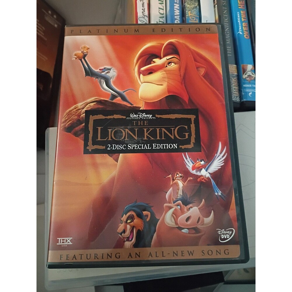 The Lion King (DVD, 2003, 2-Disc Set, Platinum Edition)